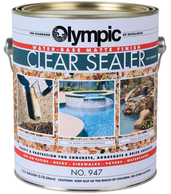 947 Matte Clear Sealer - Olympic Pool Paint
